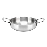 Korean Ramen Pot, binauraler Stahlfarbe Korean Ramen Noodle Pot mit Doppelgändern für Spaghetti...