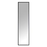INSPIRE - Rechteckiger Spiegel Milo mit Holzrahmen - B.32 x H.122 cm - Schwarzes Holz -...