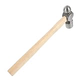 CLISPEED Runder Holzhammer mit Ergonomischem Griff Langlebiges Handwerkzeug für Heimwerker Stabiler...