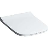 Keramag Smyle WC-Sitz Slim mit Deckel, Sandwich, antibakteriell, weiß