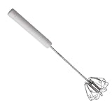 Edelstahl Whisk Tool, handheld mixing frother, lightweight balloon stirrer with non-slip handle and...