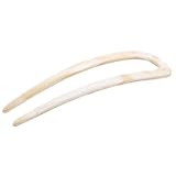 French Amie Haarnadel, handgefertigt, groß, Zelluloseacetat, Chignon-Halter, U-Haarnadel,...