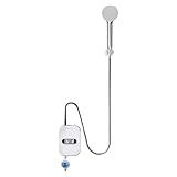TONFEION Durchlauferhitzer 3500W Warmwasserbereiter mit Edelstahl-Heizkern, Sofortige Erwärmung,...