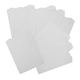 ABOOFAN 10 Stück Teiliges Karton Shirt Form Faltbrett aus Weißem Papierkarton Langlebig Reißfest...