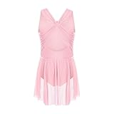 Raenseen Ballettkleid Mädchen Zeitgenössischer Lyrischer Tanz Mädchen Eiskunstlaufkleid...