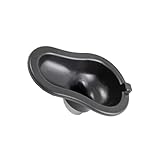 rongweiwang Tragbare Toilette mit verstellbarer Größe, tragbare Baustellentoilette, leicht...