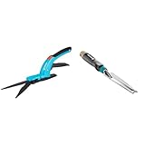 Gardena Comfort Grasschere: Hochwertige Schere mit Wellenschliff-Schneidmesser & Ecoline...