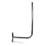 DOJA Barcelona | Wand SAT Halterung | Packung 1 | L-förmiger Wand Antennenmast | Ø 25mm | 30 X...