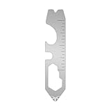 Titanium EDC Multi-Tool 6-in-1 Taschenwerkzeug mit Schraubendrehern, Schraubenschlüsseln,...