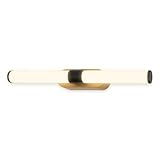 BRILONER - LED Spiegelleuchte Bad IP44 Spritzwasserschutz, Wandmontage, Warmweißes Licht,...