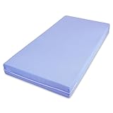 MSS e.K. Easy Active 60 x 120 x 11 cm Roll-Matratze für Kinder und Erwachsene Bezug Blau...