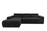 DOMO. collection Ecksofa Brandon, Sofa mit Rückenfunktion in L-Form, Polsterecke, Eckgarnitur 285 x...