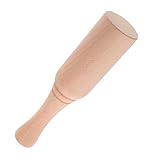 Cabilock Holz Leder Hammer Kompakter Stabiler Holzschlägel für Lederverarbeitung Diy Projekte und...