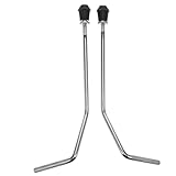 Didiseaon 2 Stück Verstellbare Bassdrum Beine Aus Metall Silberne Trommelfüße Ersatzset Für...