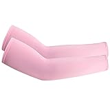 RIVILA Sommerkühlung Ice Sleeve 1 Paar Unisex Cooling Arm Sleeves Ellbogenschutz Radfahren Laufen...