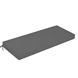 PRIMEPATIO Bankauflage Outdoor, Bequeme Schaumstoff Bankkissen Sitzauflage, Wasserdicht Sitzkissen,...