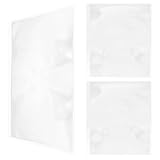 OFFSCH 3 Fache Optische Leselupe aus PVC 300X210mm Faltbare Vergrößerungshilfe für Senioren und...