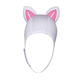 lmoikesz Neopren Taucherhaube mit Katzenohren – unverzichtbare Ausrüstung für Taucher und...