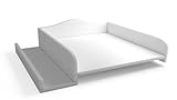 regalik Wickelaufsatz für Waschmaschine – Wickelauflage 60x70 cm – Laminierte Holzplatte –...