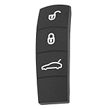 EMSea Auto 3-Tasten Fernschlüssel Gummiauflage, Kompatibel mit Panamera, Auto-Fernbedienung,...