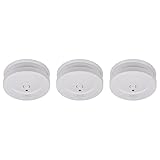 Brennenstuhl Rauchmelder Set, 3X RM C 9010 mit austauschbarer Batterie (geprüft nach EN 14604,...