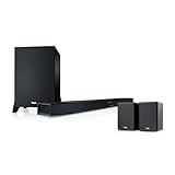 Teufel CINEBAR LUX Surround Ambition 5.1 Set - Soundbar mit Kabellose Aktiv Rear-Speaker, Subwoofer,...