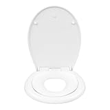 WOLTU Kinder Familien WC Deckel, Toilettendeckel mit integriertem Kindersitz, Klodeckel mit...