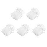 ISTOVO 250 Pcs Kordelzug Organza Falten Hand Ventilator Beutel Party Hochzeit Favor Geschenk