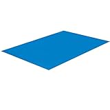 Herbests Pool Grundtuch, Rechteckiger Faltbarer Pool Schwimmbecken Matte Bodenmatte Pool Bodentuch...