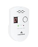 Firlarm - Gasmelder für den Haushalt stadtgas, Methan Propan Butan Erdgas Flüssiggas Stadtgas...