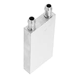 ELAYARD Aluminium CPU Wasserkühler mit Halbleiter Kühlplatte Seitlichem Wasser Auslass Effiziente...