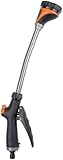 BLACK+DECKER Blumenampel - Gießstab - Pflanzensprühgerät Langer Griff - 9 Ständer - 50 cm -...