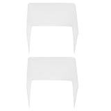 LALAFINA 2 Stück Schreibtischabtrennung für Schüler Freistehende Kunststoff Trennwand mit...