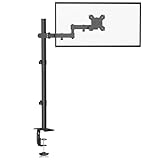 Bracwiser einzelnen Voll einstellbare Stehhöhe Monitorarm Standhalterung 800 mm hoch für Monitor...