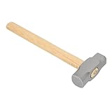 Robuster, achteckiger Hammer mit Holzgriff, vielseitiges Werkzeug für Mauerwerk und Bauarbeiten
