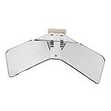 WEKADRIN Verstellbarer Edelstahl Vogelständer für Papageien und Tauben Stabiles Sitzgestell mit...