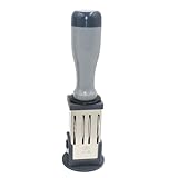 Verstellbarer Runder Datumsstempel Gummilinie Büro Drehbar Für Scrapbooking Verpackung Basteln...