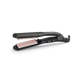 BaByliss Kreppeisen – Tourmalin-Keramikbeschichtung, 10 Temperaturstufen bis 210°C,...