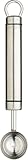 KitchenCraft Professional Melonen-Portionierer, Kugelausstecher aus Edelstahl, 18 cm, Silber