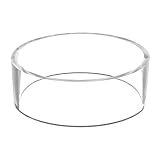 Acryl-Ballhalter – Basketball-Ständer | 5 x runde Ringe für Sportbälle | 6,5 x 1,5 cm...