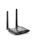 Wireless HDMI 4K Decode, AIMIBO USB C Transmitter and Receiver 5G Wireless Extender with VGA/HDMI,...