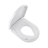 Coree Toilettendeckel mit Absenkautomatik, WC-Sitz mit Kindersitz, Einfache Montage |...