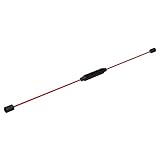 GORILLA SPORTS® Schwingstab - 160 cm, Hochbelastbarer, Flexibel, Fiberglas, Rot - Fitness...