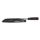 VALICLUD Ergonomisches Japanisches Küchenmesser Holzgriff Profi Kochmesser Rostfrei Langlebig...