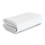 MSS e.K. Classic Matratzenbezug 90 x 200, Matratzen-Höhe 10-12cm, Matratzenhülle mit...