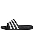 adidas Unisex Adilette Aqua Slides, Core Black / Cloud White / Core Black, 39 EU