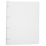 Baluue PP Aktendeckel mit Elastischem Band Halbtransparente Ordnermappe Langlebiger Ordner Leichter...