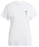 adidas Women's Running State of Mind Graphic Tee T-Shirt, white, M