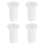 iplusmile 4 Stück Silikon Kabeldurchführung Weiß Kabelschutz Hülle für Wanddurchführungen...