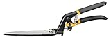 Fiskars Rasenkantenschere GS21, Soft-Touch Griff, Länge 31 cm, Stahl/Kunststoff, Schwarz/Orange,...